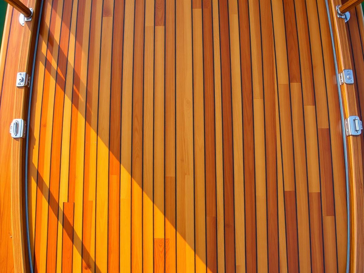 Teak restoration after